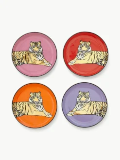 Porseleinen onderzetters Safari met goud, 4-delig^Jonathan Adler Sale