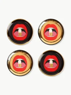 Porseleinen onderzetters Full Dose, met goud, set van 4^Jonathan Adler Sale