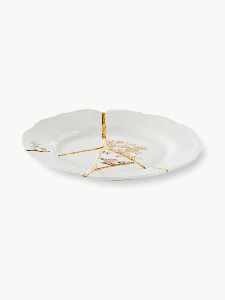 Porseleinen ontbijtborden Kintsugi^SELETTI Sale