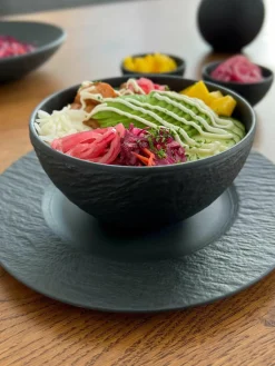 Porseleinen ontbijtset Manufacture Rock, 2 personen (6-delig)^Villeroy & Boch Hot
