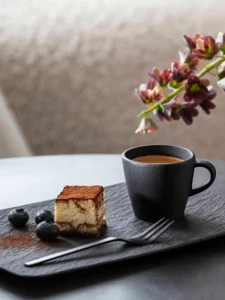 Porseleinen ontbijtset Manufacture Rock, 2 personen (6-delig)^Villeroy & Boch Hot