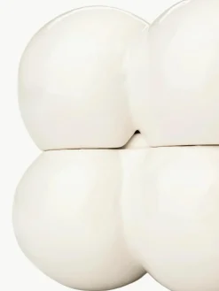 Porseleinen opbergdoos Bubble, B 15 cm^Zuiver New
