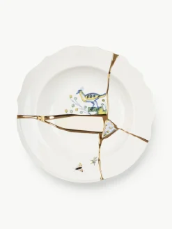Porseleinen pastabord Kintsugi^SELETTI Discount
