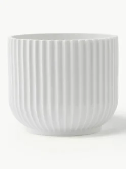 Porseleinen plantenpot Lyngby, H 13 cm^Lyngby Porcelaen Fashion