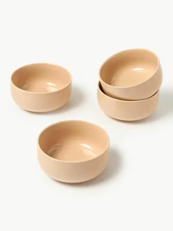 Porseleinen schalen Nessa, 4 stuks^Westwing Collection New
