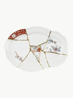 Porseleinen serveerplateau Kintsugi^SELETTI Clearance