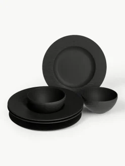 Porseleinen servies Manufacture Rock, 2 personen (6-delig)^Villeroy & Boch Online