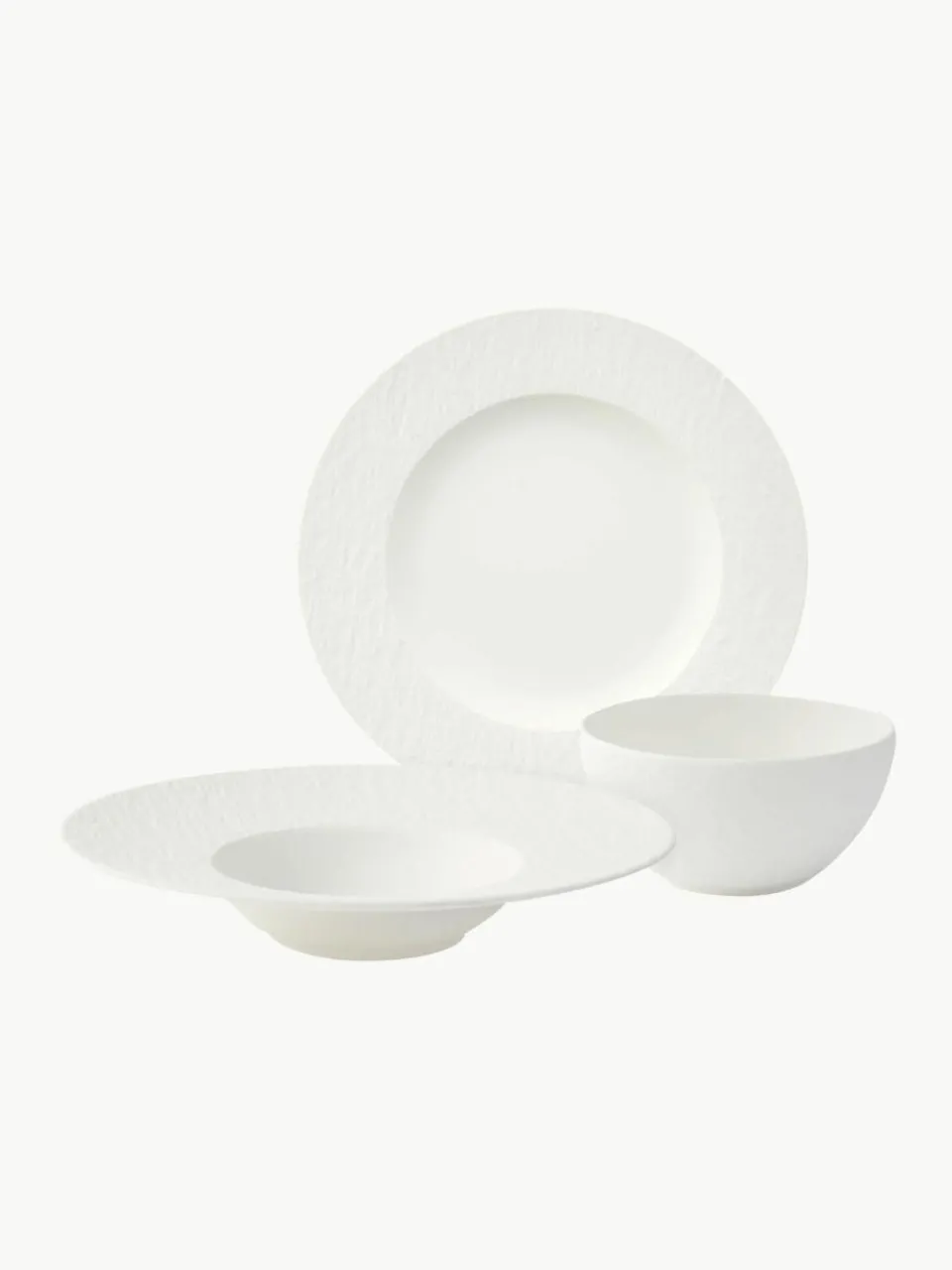 Porseleinen servies Manufacture Rock, 2 personen (6-delig)^Villeroy & Boch Clearance