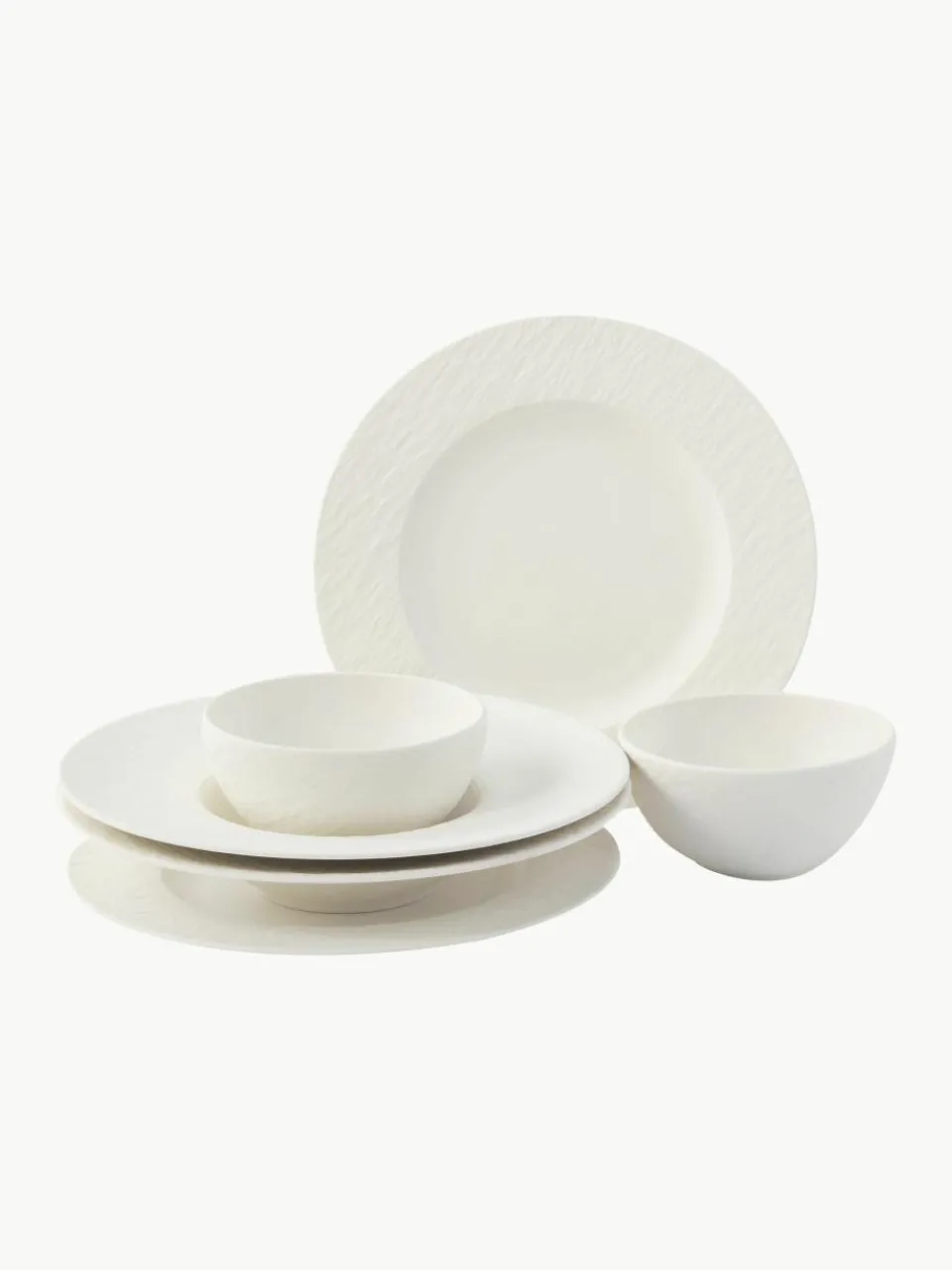 Porseleinen servies Manufacture Rock, 2 personen (6-delig)^Villeroy & Boch Clearance