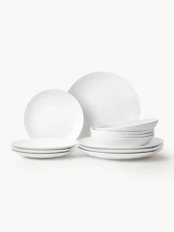 Porseleinen serviesset Delight Modern, 4 personen (12-delig)^Westwing Collection Online