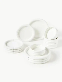 Porseleinen serviesset Maira, 4 personen (12-delig)^Westwing Collection Sale