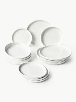 Porseleinen serviesset Nessa, 4 personen (12-delig)^Westwing Collection Hot