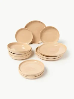 Porseleinen serviesset Nessa, 4 personen (12-delig)^Westwing Collection Discount