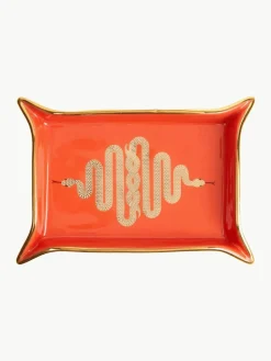 Porseleinen sierblad met goud^Jonathan Adler Fashion