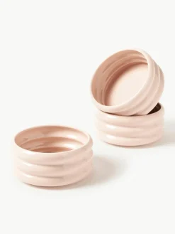Porseleinen snackschalen Maira, 3 stuks^Westwing Collection New