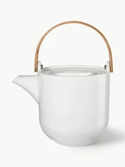 Porseleinen theepot Coppa sencha met houten handvat, 1 L^ASA Selection Hot
