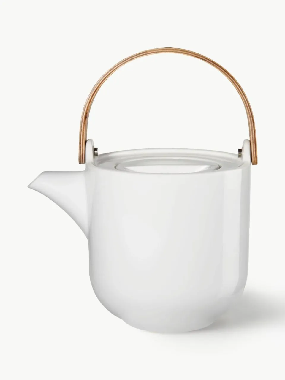 Porseleinen theepot Coppa sencha met houten handvat, 1 L^ASA Selection Hot