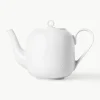 Porseleinen theepot Rhombe met structuurpatroon, 1.9 L^Lyngby Porcelaen Hot