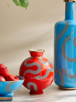 Porseleinen vaas Eden met goud, H 23 cm^Jonathan Adler Online