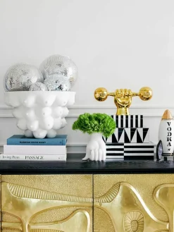 Porseleinen vaas Marcel, H 15 cm^Jonathan Adler New