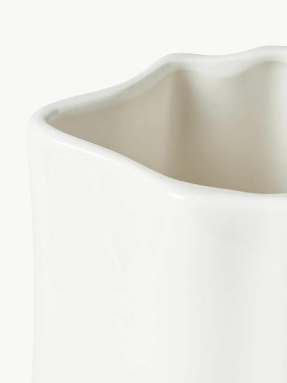 Porseleinen waterkaraf Joana in organische vorm, 1.6 L^Westwing Collection Online