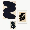 Poster Artwall no. 21 met lijst, set van 3^Paper Collective Best