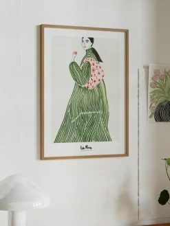 Poster Green Coat^Poster and Frame Fashion