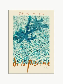 Poster La Piscine^Poster and Frame Outlet