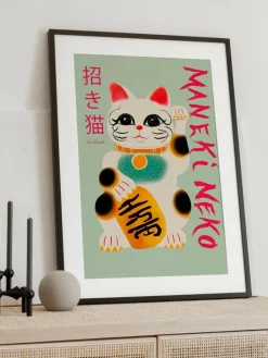 Poster Maneki Neko^Poster and Frame Hot