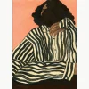 Poster Serene Stripes by Hanna Peterson x The Poster Club^Poster and Frame Clearance