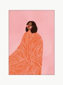 Poster The Woman With the Swirls^Poster and Frame Clearance