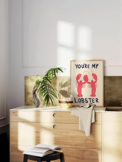 Poster You're My Lobster^Poster and Frame Online