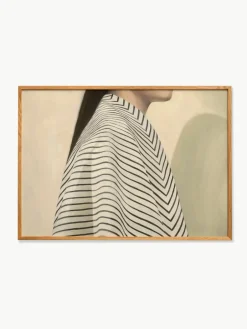 Poster zwart Stripes^Paper Collective Best