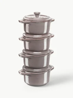 Potjes Mini Cocotte, 4 stuks^Staub Clearance