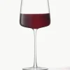 Rode wijnglazen Metropolitan, 4 stuks^Lsa International Hot