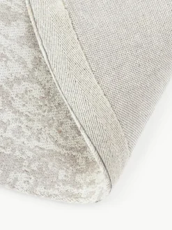 Rond chenille vloerkleed Neapel, handgeweven^Westwing Collection Clearance