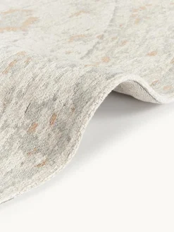 Rond chenille vloerkleed Loire, handgeweven^Westwing Collection Fashion