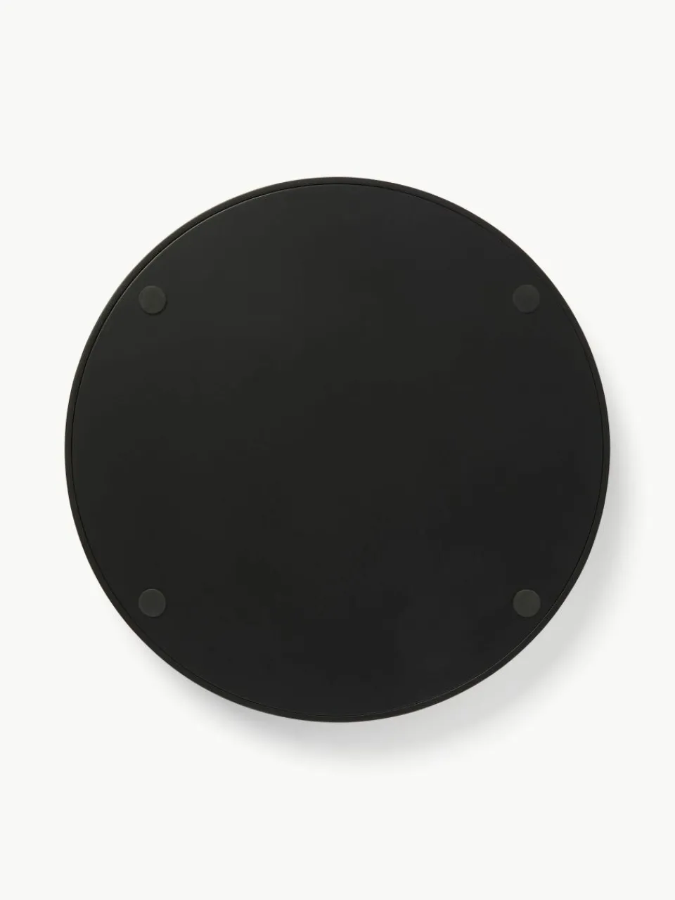 Rond decoratief dienblad Carina met Weens vlechtwerk^Westwing Collection Sale