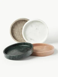 Rond decoratief dienblad Venice van marmer^Westwing Collection Discount