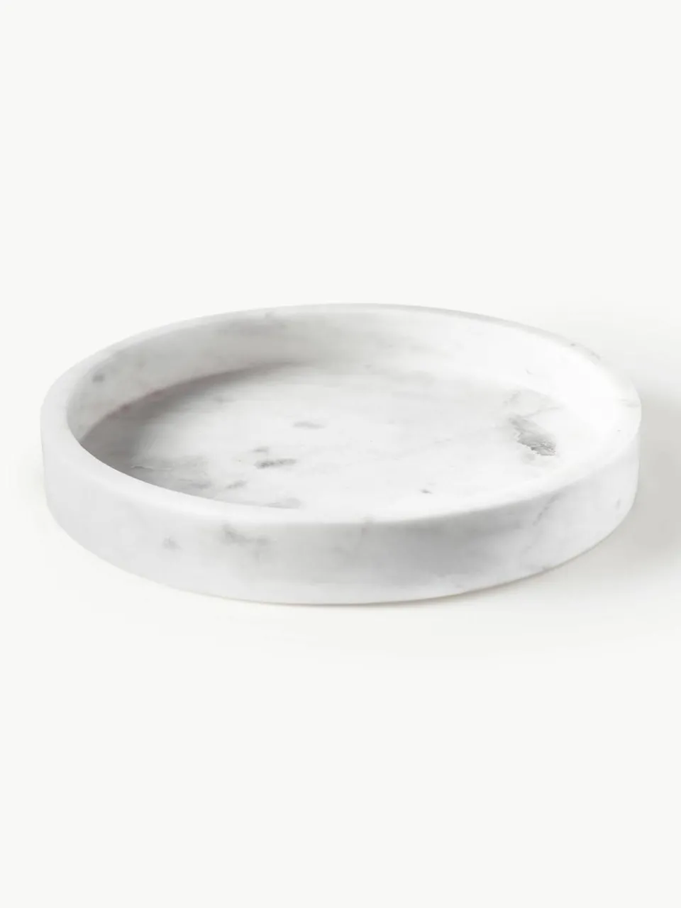 Rond decoratief dienblad Venice van marmer^Westwing Collection Best