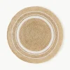 Rond juten vloerkleed Clover, handgemaakt^Westwing Collection Outlet