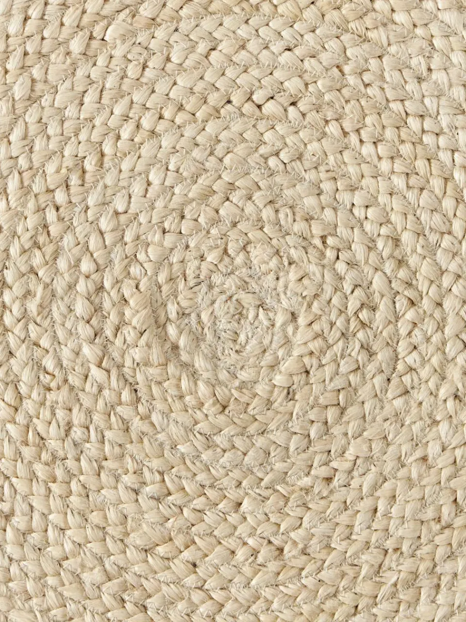 Rond juten vloerkleed Sharmila, handgemaakt^Westwing Collection Hot