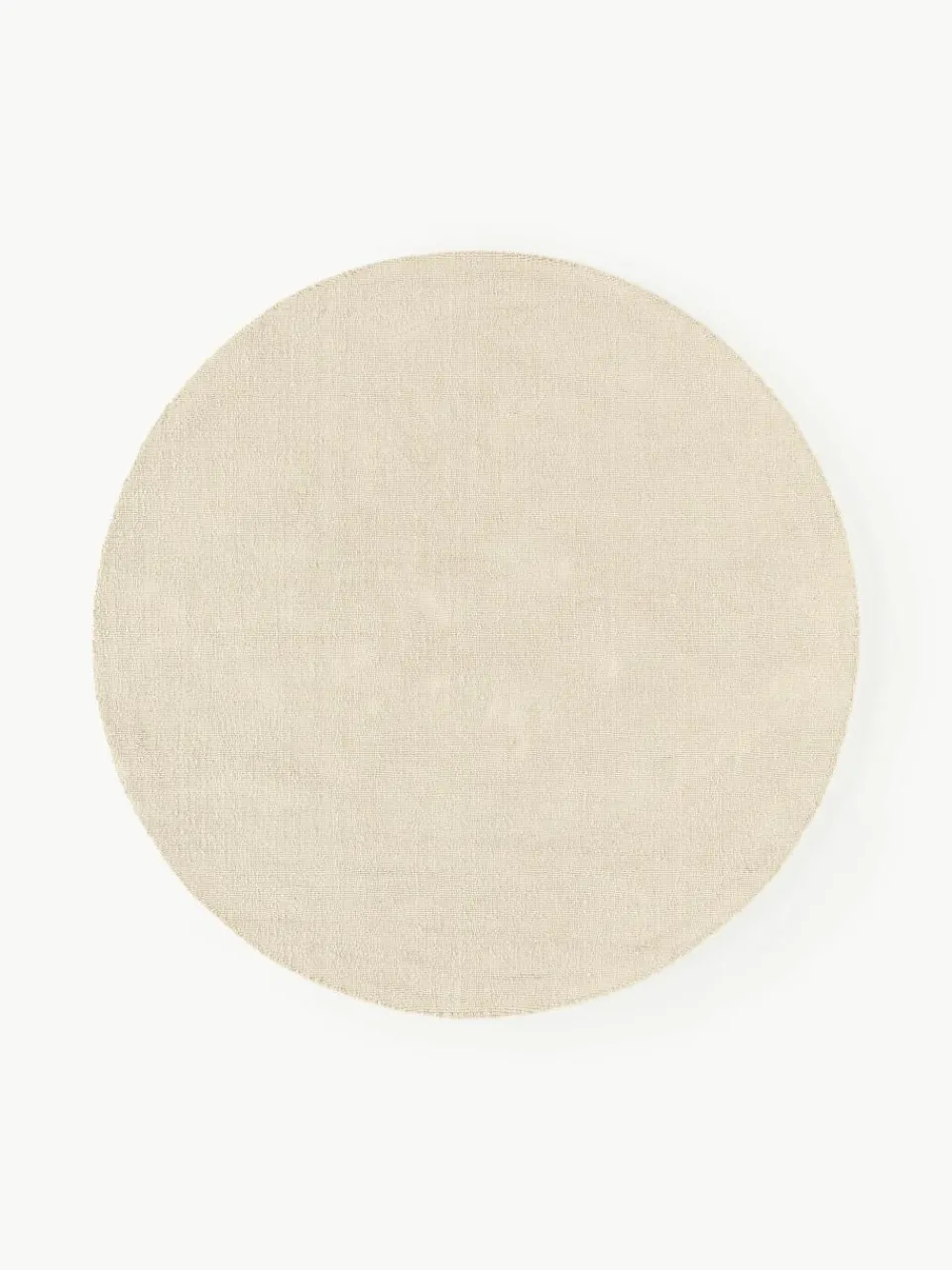 Rond katoenen vloerkleed Lora, handgeweven^Westwing Collection Online