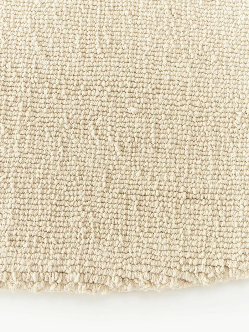 Rond katoenen vloerkleed Lora, handgeweven^Westwing Collection Online