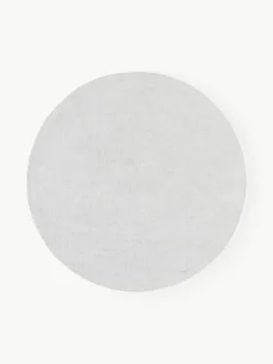 Rond katoenen vloerkleed Lora, handgeweven^Westwing Collection Outlet