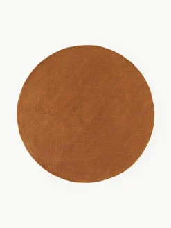 Rond katoenen vloerkleed Lora, handgeweven^Westwing Collection Clearance