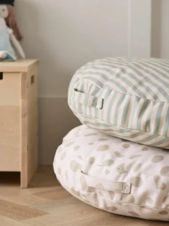 Rond katoenen vloerkussen Kid's Base^Westwing Online