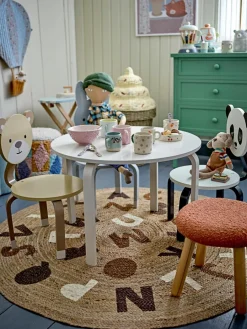 Rond kinderkleed Dinne van jute^Bloomingville Mini Sale