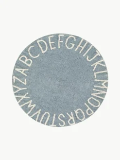 Rond kindervloerkleed ABC met lettermotief^Lorena Canals Discount