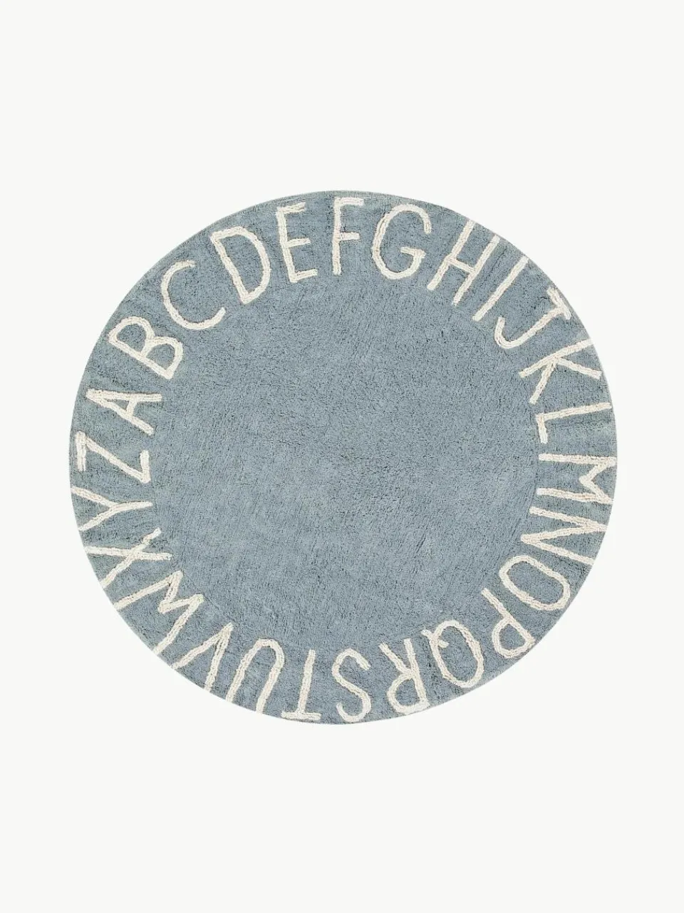 Rond kindervloerkleed ABC met lettermotief^Lorena Canals Discount